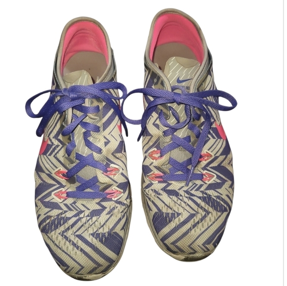 nike 5.0 purple Pink Athletic running Shoes - Picture 3 of 7